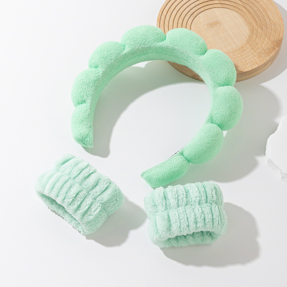 Nube transfronteriza cabello abrazadera de agarre conjunto de huevos multicolores flores de agarre abrazadera de gran tamaño correa de muñeca impermeable al por mayor