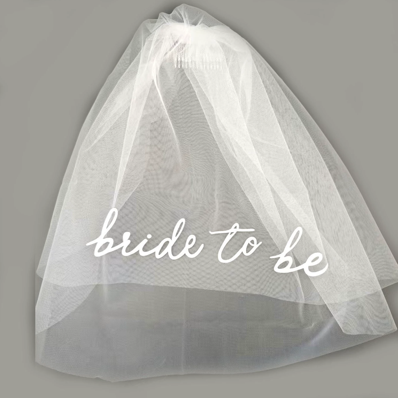 Европейско-американская одиночная вечеринка кружев BRIDE-to-be для вечеринки, гребни большого размера