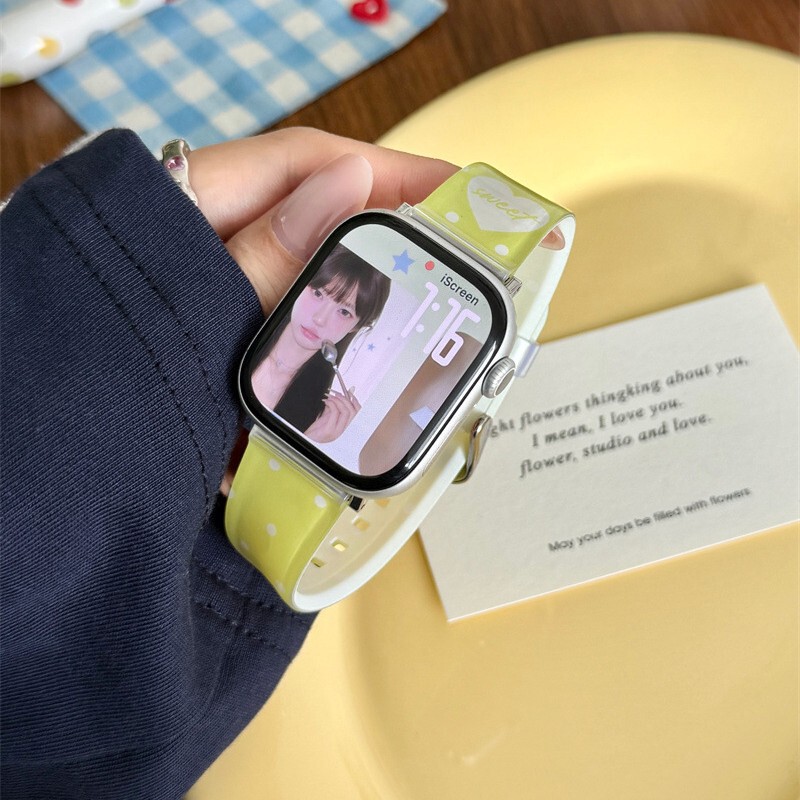 The New Star Color Series Watch Strap Is Suitable for S11 Apple S10 Watch Iwatch8 New Model Applewatch97Se The New Star Color Series Watch Strap Is Suitable for S11 Apple S10 Watch Iwatch8 New Model Applewatch97Se