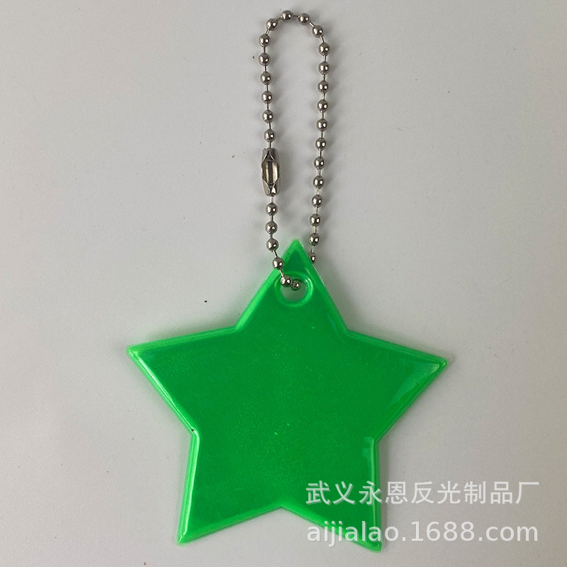 녹색*6CM*PVC 반사 격자