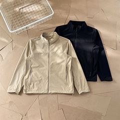 可什么外贸隆HIKIN Amaz lit防泼水透湿户外运动软壳夹克男女同款
