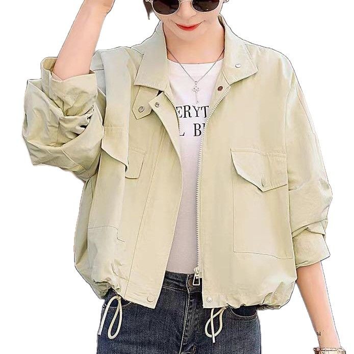 Spring jacket for leisure, baseball uniform, Korean style, plus size