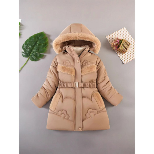 Cotton Padded Jacket for Older Children - 2024 New Model, Warm and Thick Winter Coat with Windproof Design