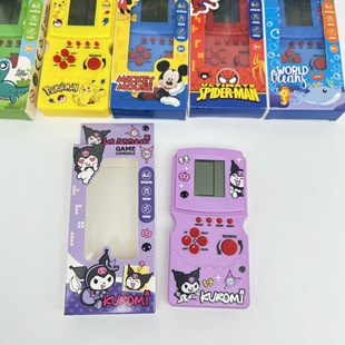 Cross-Border Kuromi Stitch Russian Game Console Nostalgic Student Handheld Toy Machine Prizes
