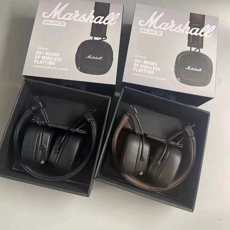 Suitable for MARSHALL MAJOR IV4 Generation Head-mounted Wireless Blue Tooth Headphones with Heavy Bass