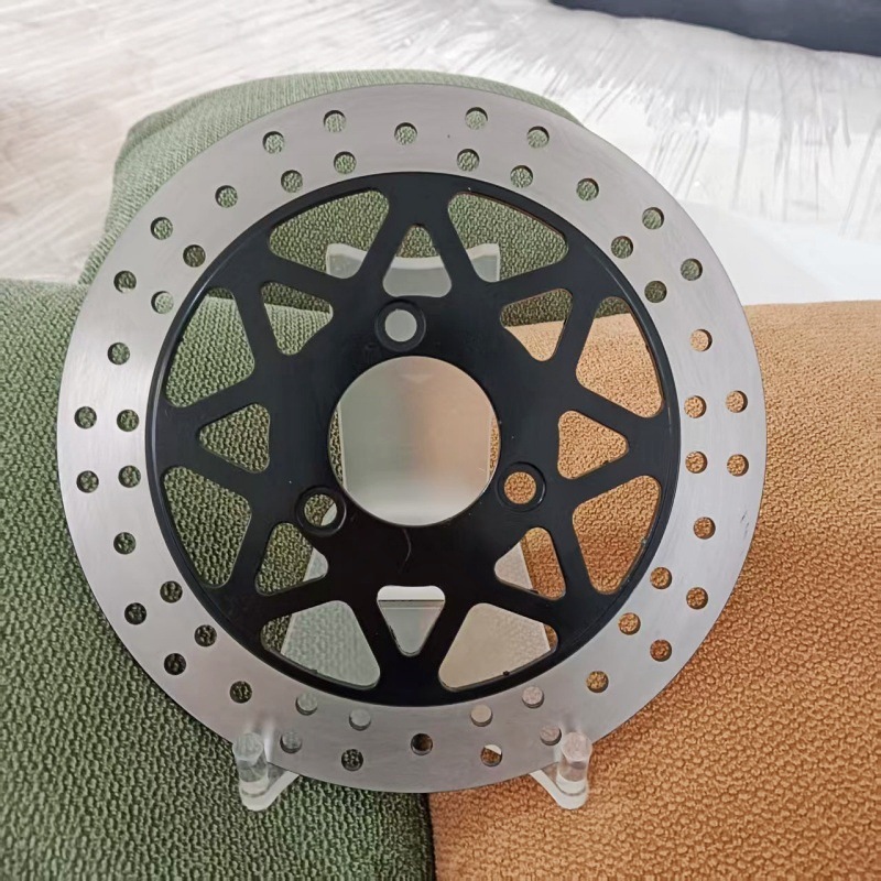 Modified Motorcycle 240/58/70 Three-Hole Electric Vehicle Front and Rear Disc Brake Disc Pedal Electric Vehicle Modification Parts