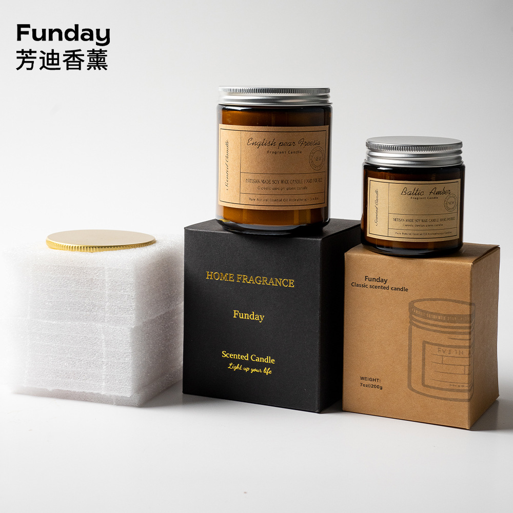 Venta caliente de comercio exterior, taza de crema de plata, aceite esencial de Gwarton, cera de soja, fórmula vegetal, regalo de fragancia, vela de aromaterapia