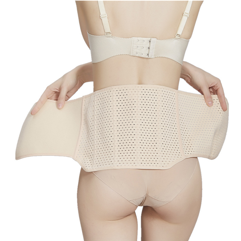 Cinturón de vientre posparto faja adelgazante cintura adelgazamiento vientre que forma el cinturón cuerpo que forma la ropa sello de cintura velcro femenino verano transpirable