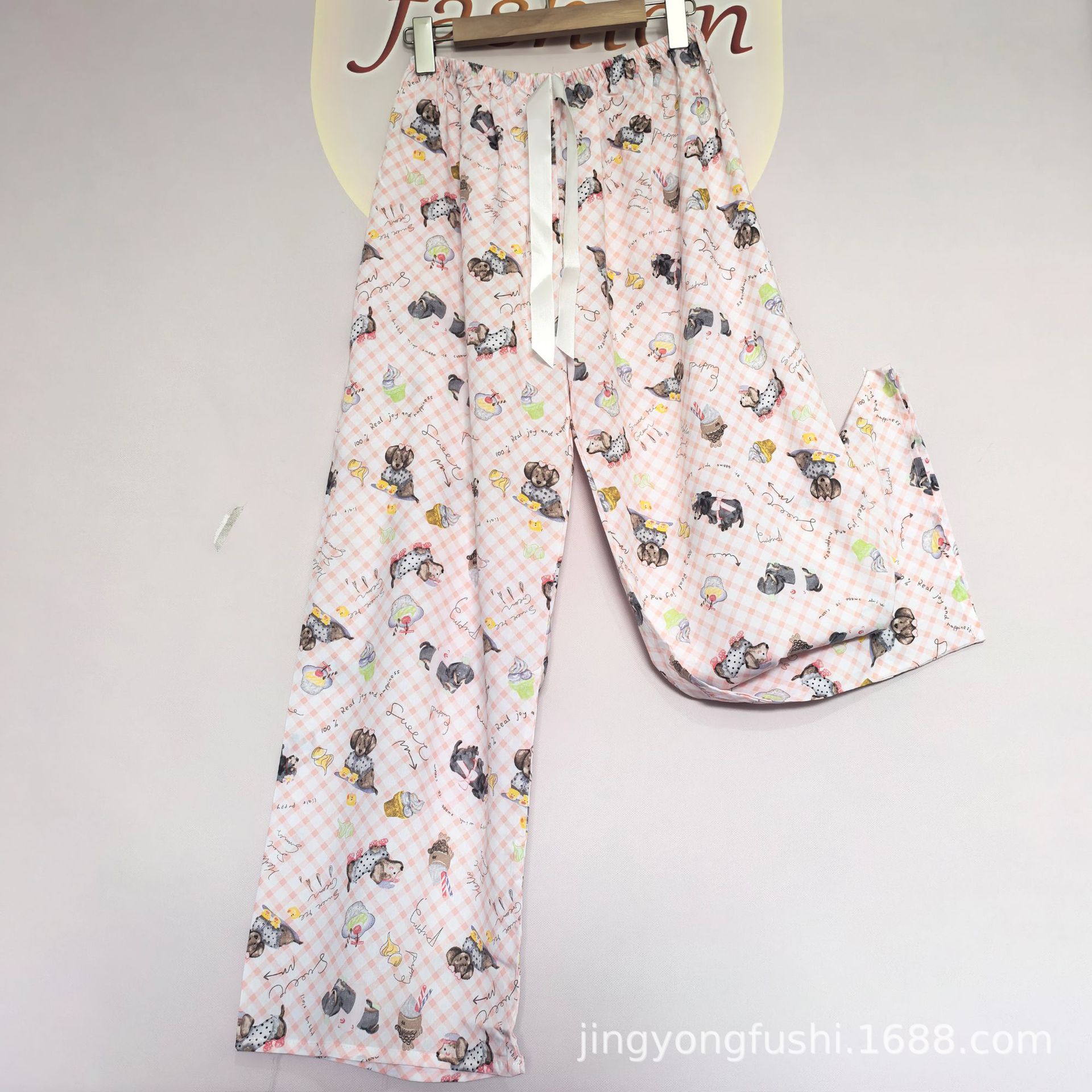 25 nuevo estilo de seda de algodón de verano para mujer, pantalones anchos de algodón de talla grande para uso exterior, pantalones de maternidad, pijamas de verano para mujer, holgados