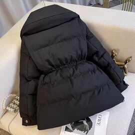 羽绒棉服显瘦棉衣棉服2025冬季新款加厚收腰棉袄宽松外套长款时尚