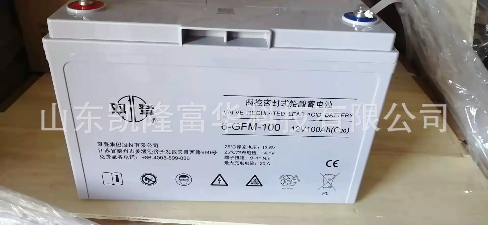 Rechargeable battery, 12v, 100AH, UPS