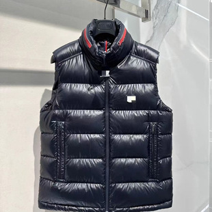 in stock 23 New Men's Thick Hooded Down Vest 1A00045 Fashion Warm