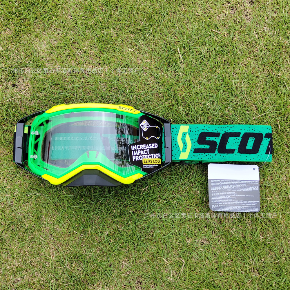 現物SCOTTオートバイの風鏡アメリカのスコットクロスカントリーヘルメットのゴーグルのスキーゴーグルの騎乗速度降下防護