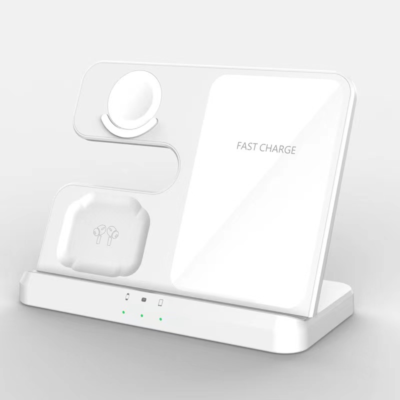 Cargador inalámbrico de escritorio con pantalla plegable, adecuado para Samsung z plegable5/4/3, soporte w24 tres en uno z plegable6