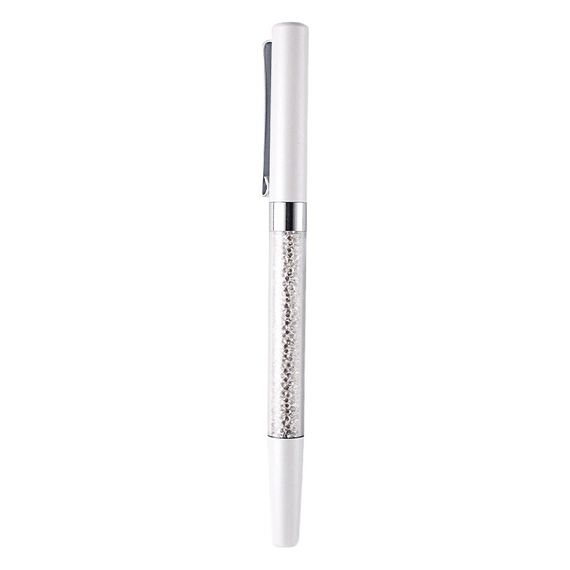 New Crystal signature pen gift rhinestone pen signature pen ballpoint pen metal advertising pen lettering in stock