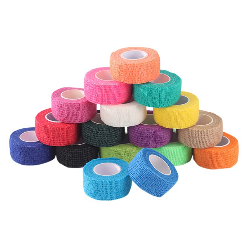 Non-Woven Self-Adhesive Elastic Bandage for Finger Protection, Pet Outdoor Sports Protection, Manufacturer Wholesale, Tearable Elastic Bandage