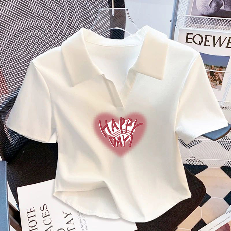 화이트 라펠-러브 HAPPY