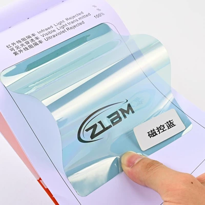 Purple Light Dazzling Color Series Car Automotive Film - 152m-30m-magnetic-blue