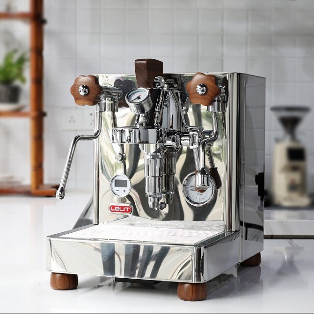 Italian Lelit Bianca variable pressure E61 Semi-Automatic Coffee Machine nationwide warranty