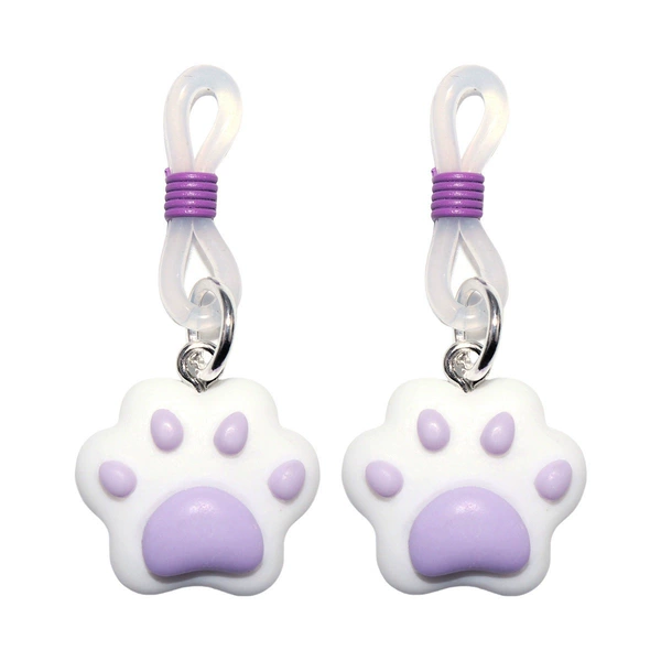 Purple cat claws (a pair of breast bunches)