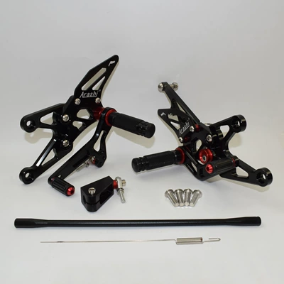 Applicable to Yamaha YZF R1 2007-2008 modified motorcycle lifting pedal rear shift assembly (Motorcycle pedals) - black