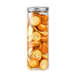 65*160mm plastic jar with lid food grade transparent jar scented tea plastic bottle honeysuckle packaging jar