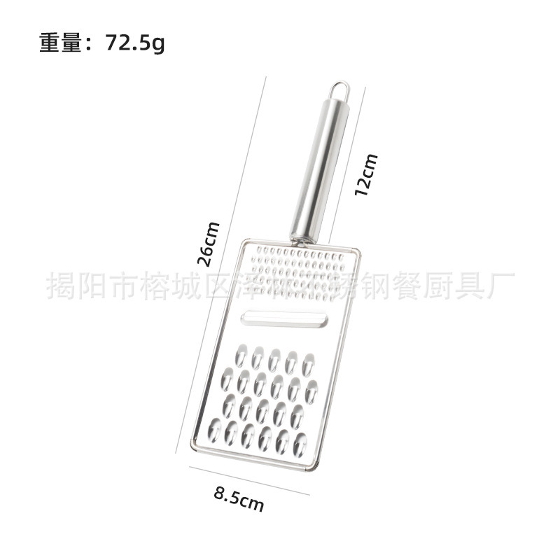 Comercio exterior de acero inoxidable herramientas de cocina cuchillo de pizza raspador de alambre prensador de ajo cortador de patatas cuchillo de piel herramientas de horneado