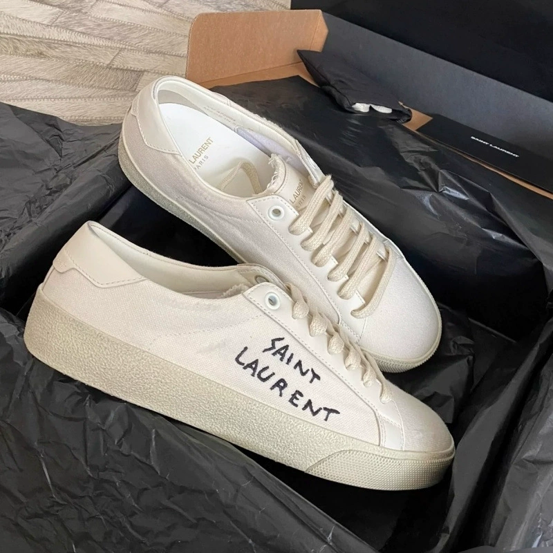 24 новогодние летние маленькие белые туфли мужские холщовые туфли