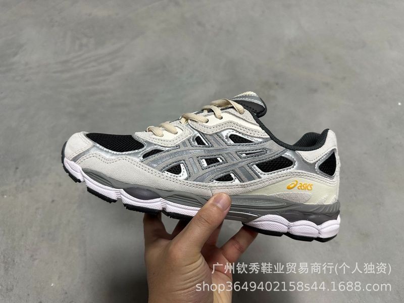 新しいクロスボーダーアーサー男性と女性の GEL-NYC 滑り止め耐摩耗性スプライシングメッシュ通気性スポーツランニングシューズ|undefined
