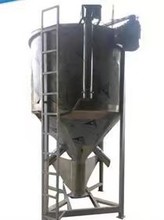 塑料立式搅拌机4kw不锈钢拌料桶加热混色机 1000kg烘干干燥混料桶