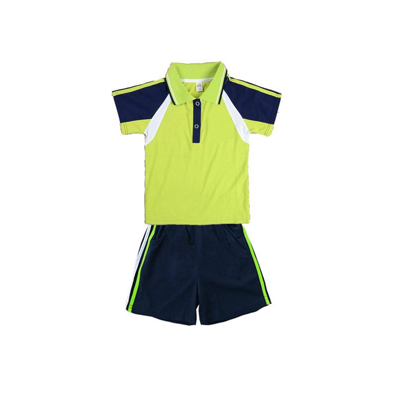 瀾洋貝校服小学生新型幼稚園園服夏服中学生クラス服運動服学生服|undefined