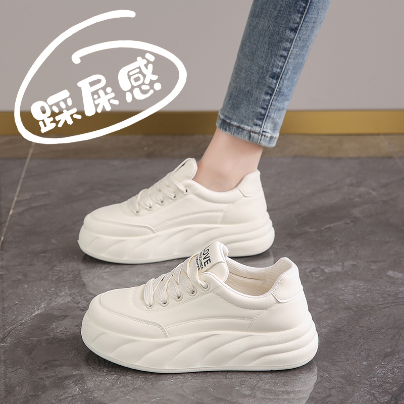 Women's shoes small white shoes spring and summer 2024 small size 34 not tired feet sports casual shoes fashion skate shoes