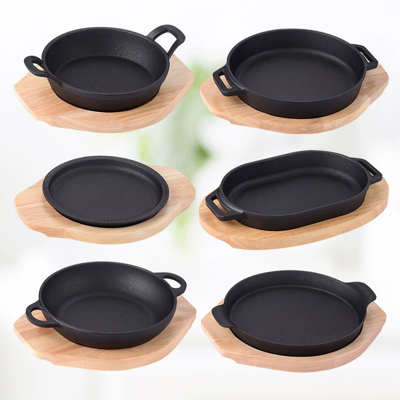 Тетербан жаркое домашнее антипригарное жаркое сковорода для барбекю утолщенная корейская еда круглый жареный стейк для барбекю