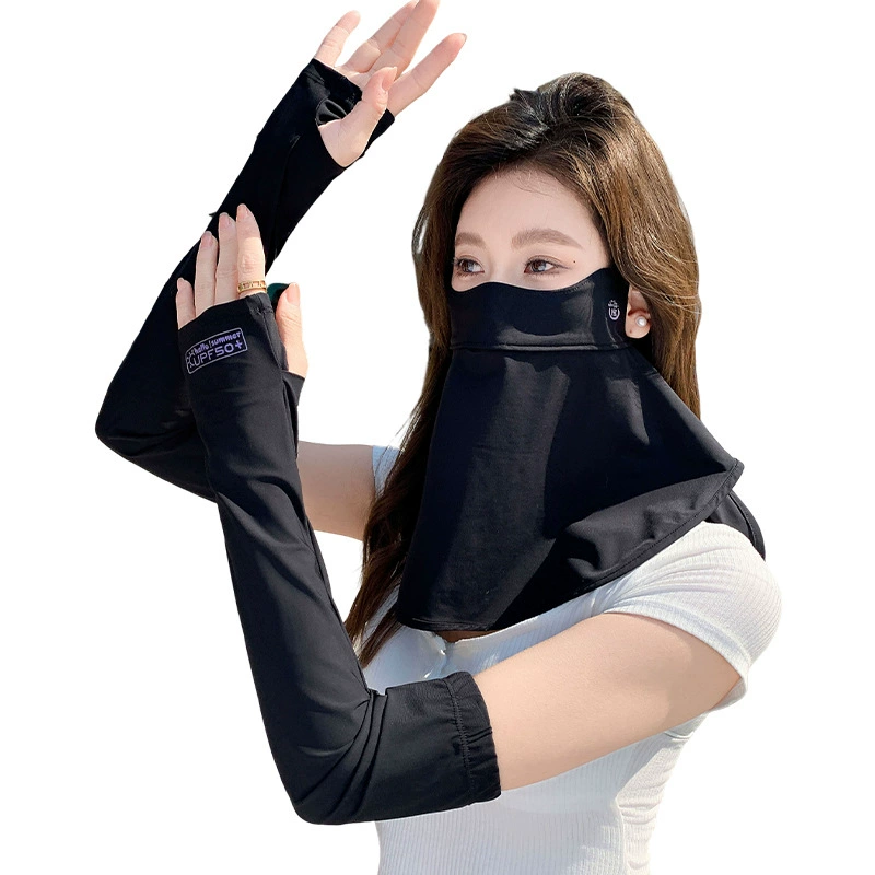 Summer mask, veil, set, 25 years, new collection, UF-protection, sun protection