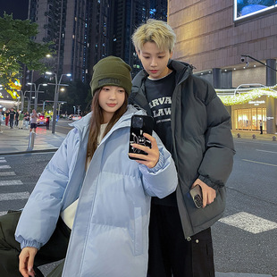 Cotton-Padded Jacket for Women 2025 New Autumn and Winter Korean Style Trendyy Loose Thickeneded Men's Casual Couple Cotton Jacket-22707*5