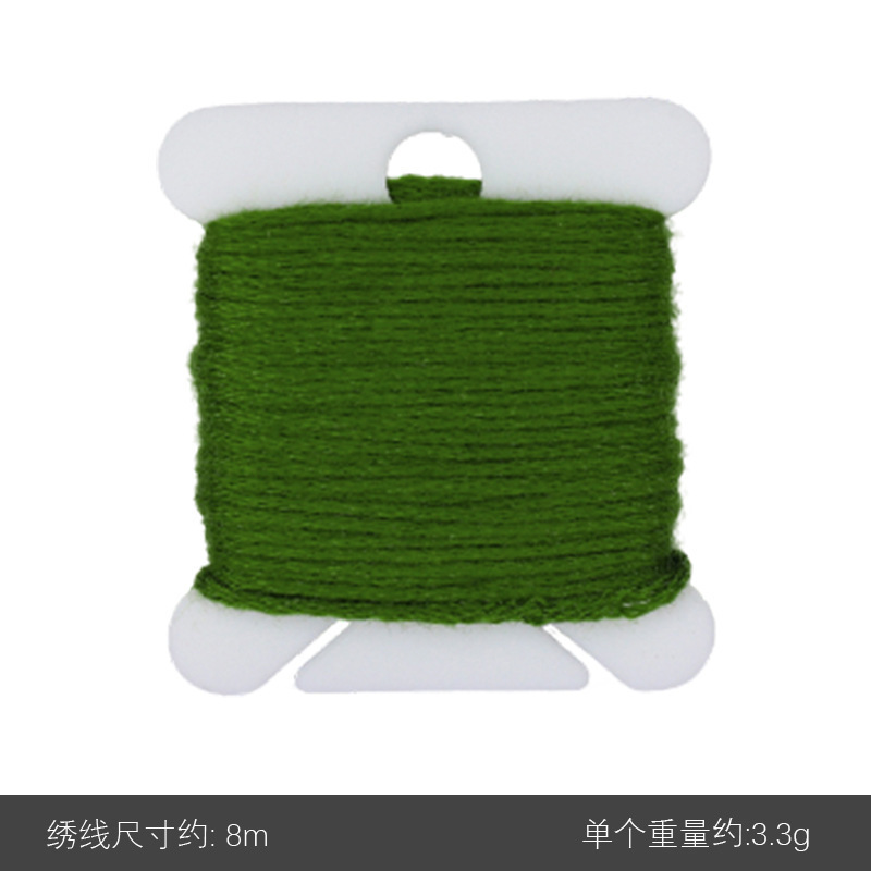 8m十字刺繍糸多色DIY手作り刺繍糸刺繍糸ミシン糸|undefined