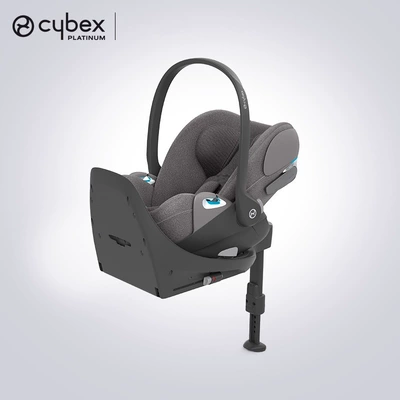 Neonatal Lying Cradle Safety – Car child safety seat - phantom-gray-plusbase-base