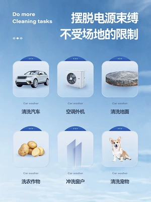 Portable car washer Rechargeable Cleaning Artifact