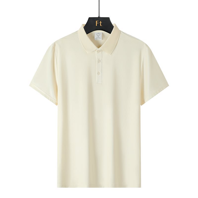 8903 Asia-Europe Size Cross-Border Polo Shirt 180g Short-Sleeved Top Polo Shirt (Bulk, No Packaging Bag)