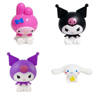Birthday Cake Decoration Internet Celebrity Kuromi Plastic Ornaments Sanrio Melody Cinnamon Dog Baking Cake Ornaments
