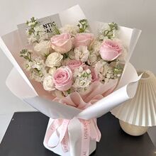 嵊州市下王镇新国商长乐镇甘霖镇崇仁镇嵊山鲜花店配送玫瑰花束