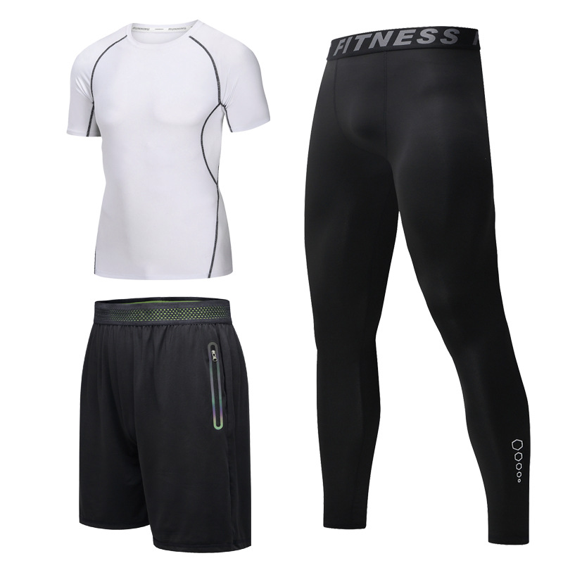 Cross-border high-end gimnasio juego de entrenamiento de entrenamiento de fútbol para hombres al aire libre seco rápido juego de entrenamiento de fútbol
