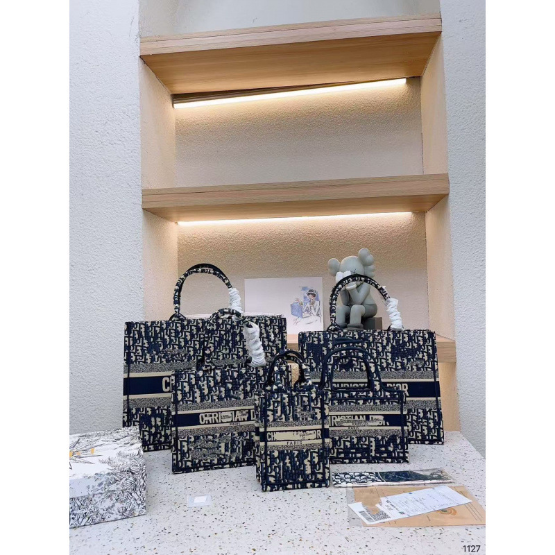 D's 新しい大容量ハンドバッグ布バッグショッピングバッグレディースバッグトートクラシックハイエンドスーパーパックオープンバッグ|undefined