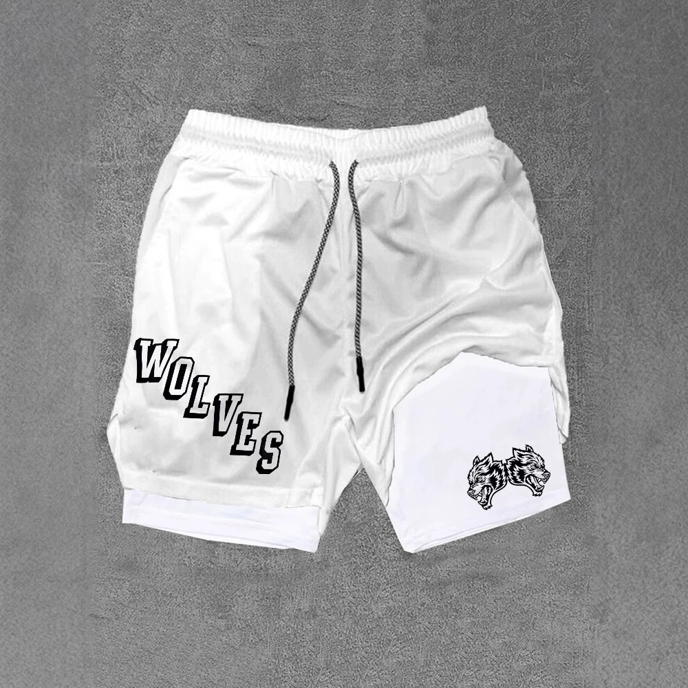 Летние шорты 2025 года, двухслойные пляжные брюки с 3D-принтом Amazon, трансграничная электронная коммерция, хит продаж, модный бренд