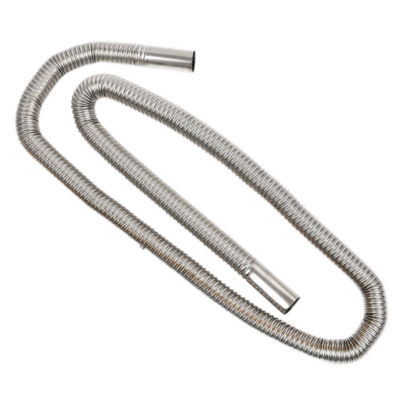 Трансграничный стояночный обогреватель аксессуары для выхлопных труб из нержавеющей стали выхлопная труба со спиральным рисунком дрова Отопление удлиненная утолщенная выхлопная труба