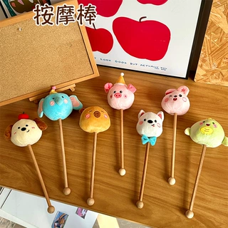 按摩锤敲打锤棒卡通可爱毛绒小锤子颈肩经络腿部手持式捶背器批发