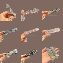 多款新款轻奢气质发夹水钻合集鸭嘴夹发饰时尚甜美侧边碎发夹发饰