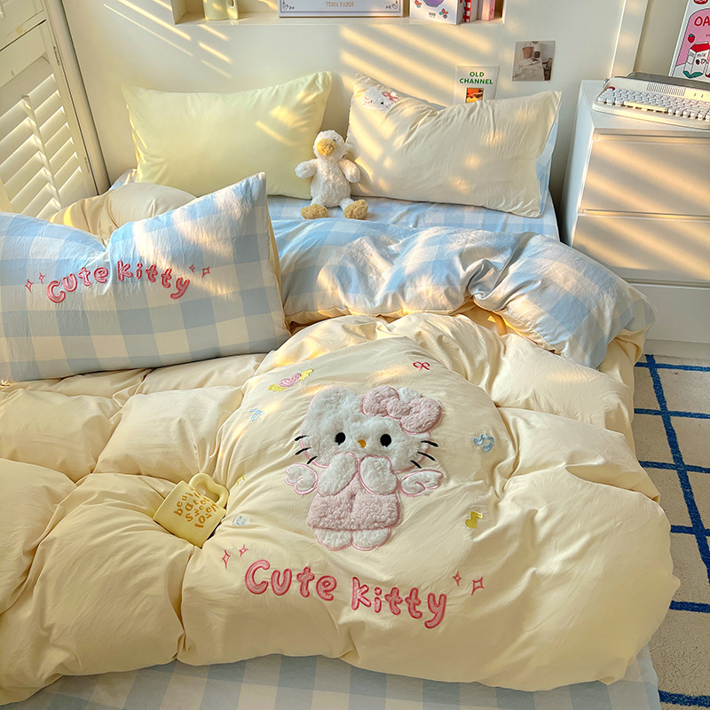 학생기숙사 싱글이불, 6피스 침구세트, 7피스 침구세트, 8피스 침구세트