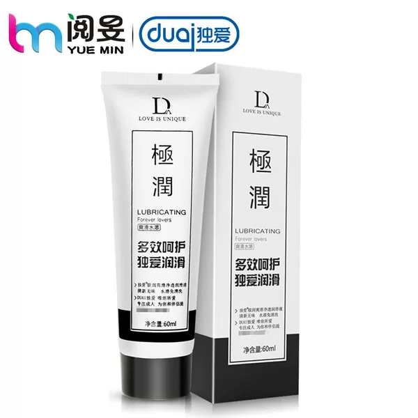 Duai Water-Soluble Portable Strong Brushed 60ml Lubricant Human Lubricant External Intercourse Fun Massage Oil Batch