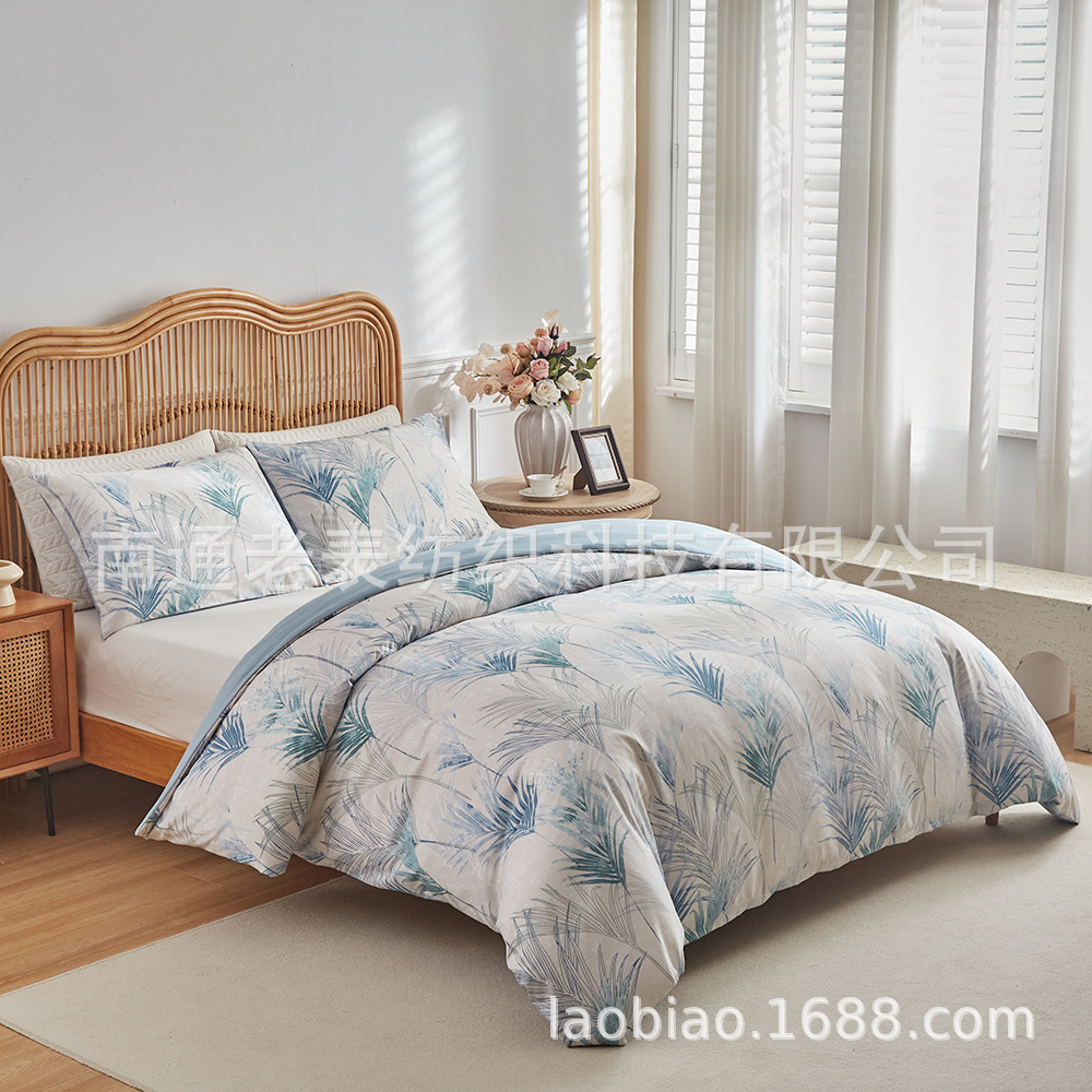 Viejos relojes proveedores transfronterizos de ropa de cama graffiti plantas hojas flores geometría cuadrilátero rayas triángulo kit